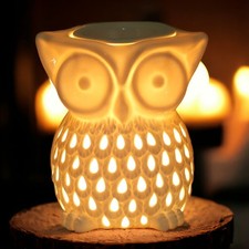 Owl Oil Burner Wax Aroma Lamp