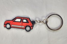 Keychain Keyring Red Renault 5