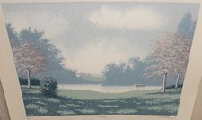 MICK DURRANT PRINTEMPS LIMITED EDITION COLOR LANDSCAPE ETCHING SIGNED
