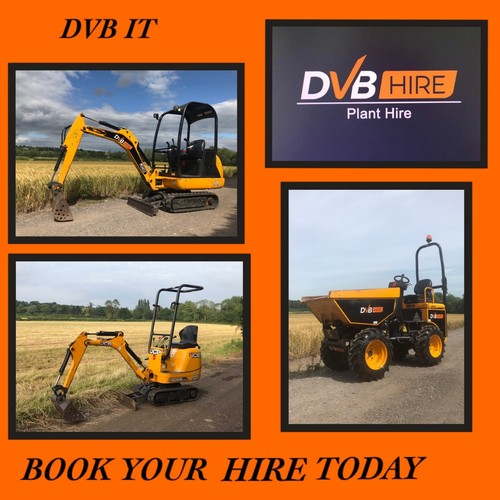 Jcb mini digger 1t dumper - digger,