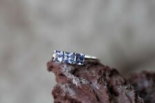 AA Tanzanite 9k White Gold