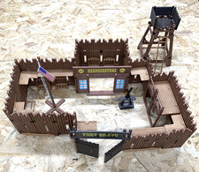 Playmobil 3773 Fort Bravo Playset - Incomplete - Western cowboys - See descripti