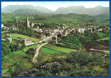 Irish Postcard Galway Clifden and the 12 Bens Connemara Ireland