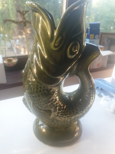 Vintage gurgle fish - fish, jug/vase