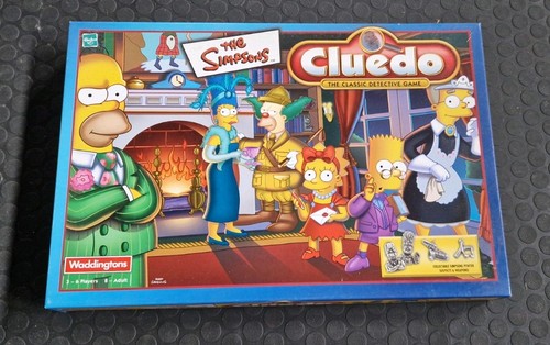 Cluedo the simpsons edition - cluedo,