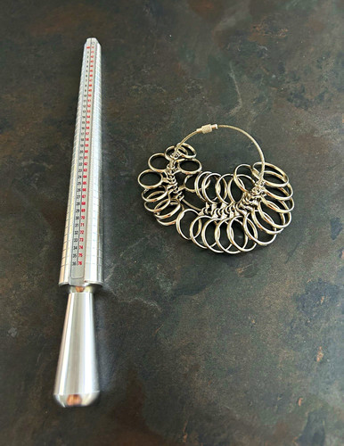 Metal ring sizer - metal,