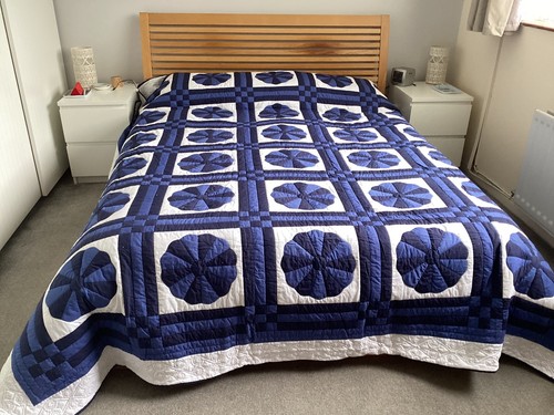 Handmade patchwork quilt king - handmade,