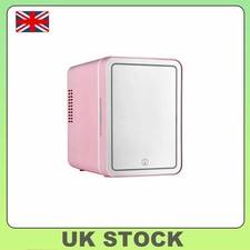 4L Mini Fridge with LED Mirror