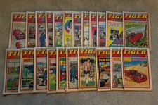 22 x Tiger and Scorcher Comics