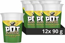 Pot noodle chicken mushroom - &,