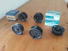 4 x Fly Reels Shakespeare Contender Professional Viper Lureflash Okuma Airframe