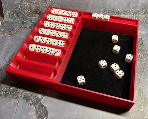 Dice tray and stack rack - tray,