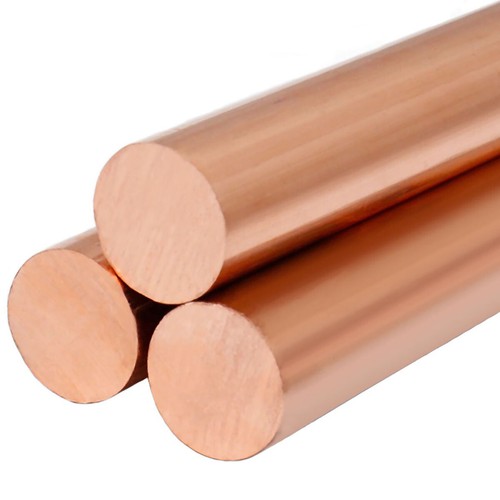 Pure copper round - copper,