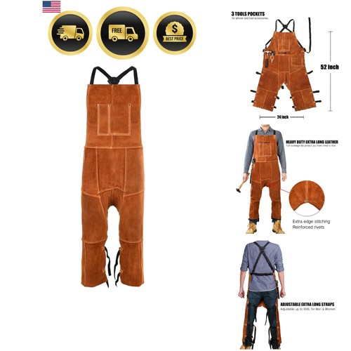 Leather welding apron - welding,