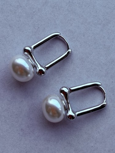 Sterling silver earrings with - sterling,