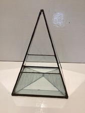 Vintage  Glass Terrarium