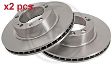 X2 PCS FRONT BRAKE DISC ROTOS