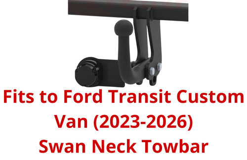 Swan neck tow bar for - swan,