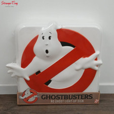 GHOSTBUSTERS 1984 NO GHOST LIGHT-UP SIGN TRICK OR TREAT STUDIOS