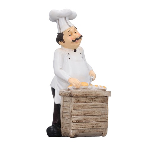 Resin chef ornament - ornament,