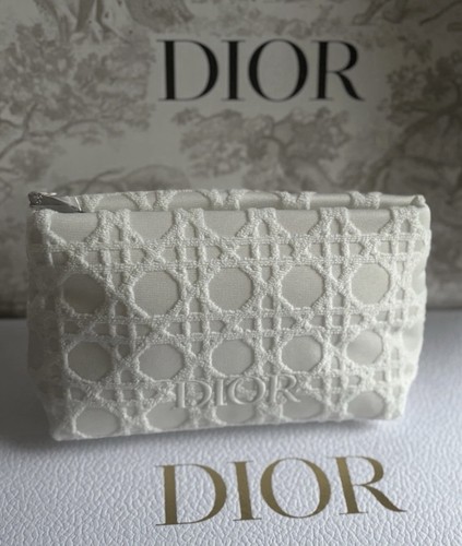 New dior white makeup pouch - makeup,