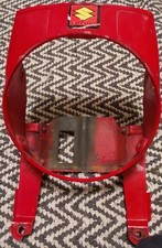 Suzuki TS50 ER Headlight Surround in Red approx '78 - '80 OE  51811-26501-08Y