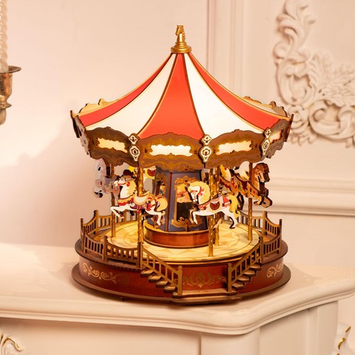 Carousel music box - music,