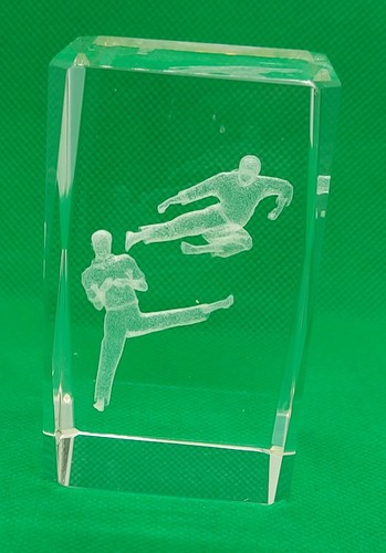 Vintage martial arts glass - vintage,