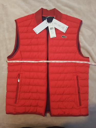 Lacoste gilet size - 54, large