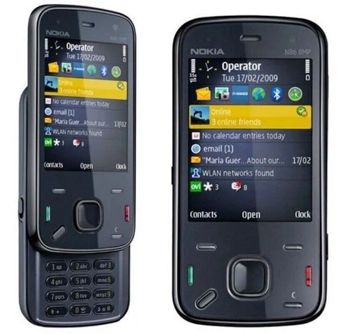 Nokia n86 8mp 8gb - 8mp, gsm