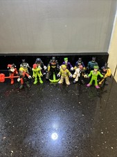 Imaginext Dc Comics Figures Batman Villains Bundle X 13 Poison Ivy Riddler Rare