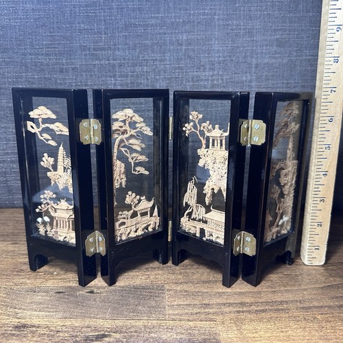Vtg chinese cork carving - chinese,