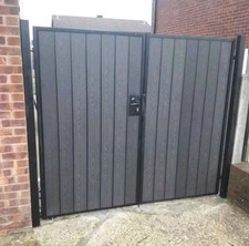 Wrought Iron And Composite Driveway Gates Various Sizes