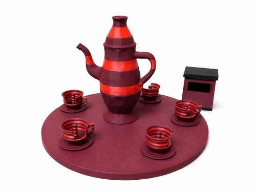 Model fairground tea pot - 1/50,