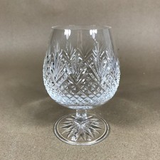 Vintage Edinburgh Crystal Tweed Brandy Glass