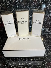 CHANEL No 5 Bespoke Gift Set  Body Lotion, Talc, Velvet Body Cleanser, sealed 