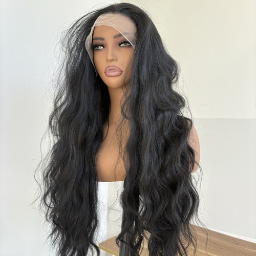 Black lace front wigs - lace,