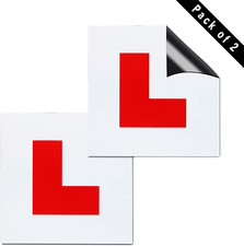 Magnetic L Plates for New Car