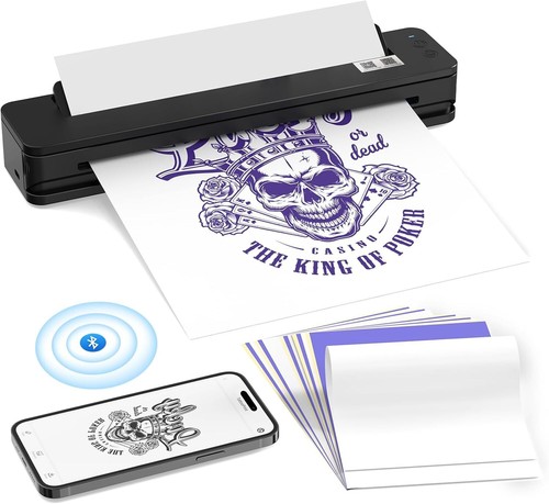 Tattoo stencil printer - stencil,