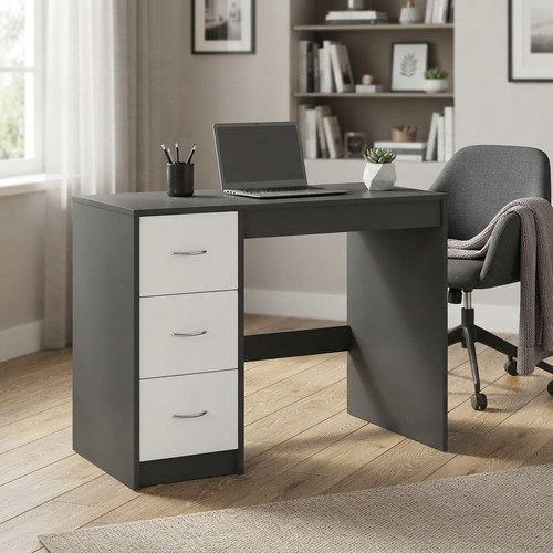 Compact wooden dressing table - compact,