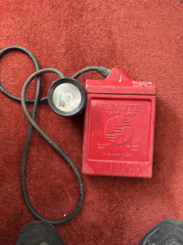 Pit lamp with battery ceag - with,