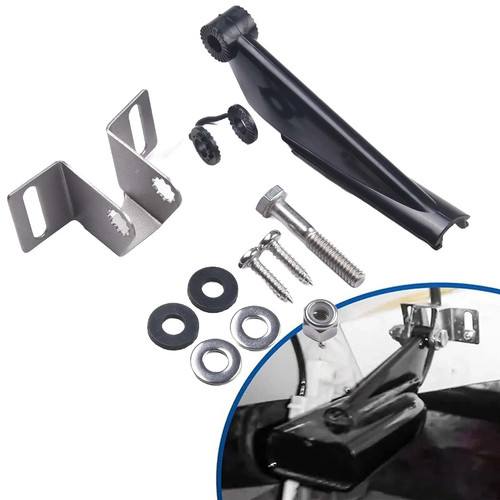 Transducer mount transom - transducer,
