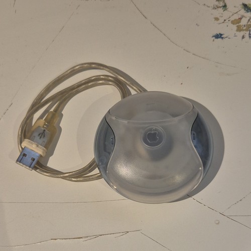 Genuine vintage apple usb puck - vintage,