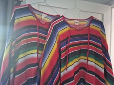 Pair Of Ponchos Unisex Adults