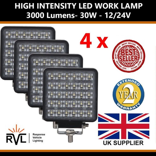 Bright square 48w led work - bright,