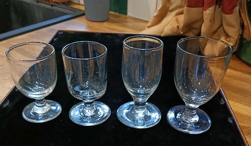 Four early 19th century rummer - early,