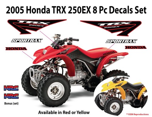 2005 honda trx 250ex decal - honda,