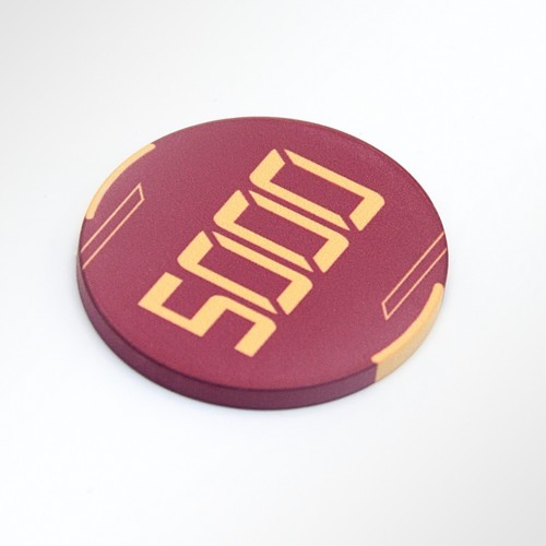 50pcs golden club ceramic - 50pcs,