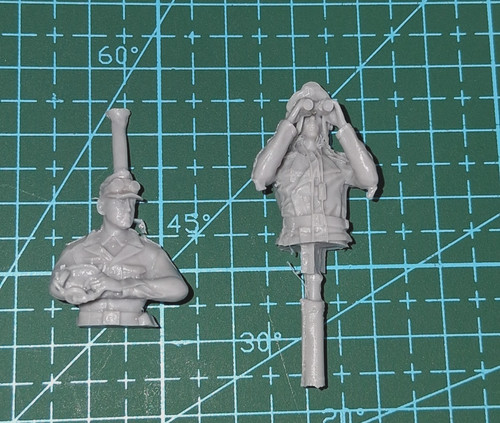 Post resin model 35 scale - resin,