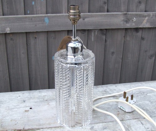 Waterford crystal table - table, lamp